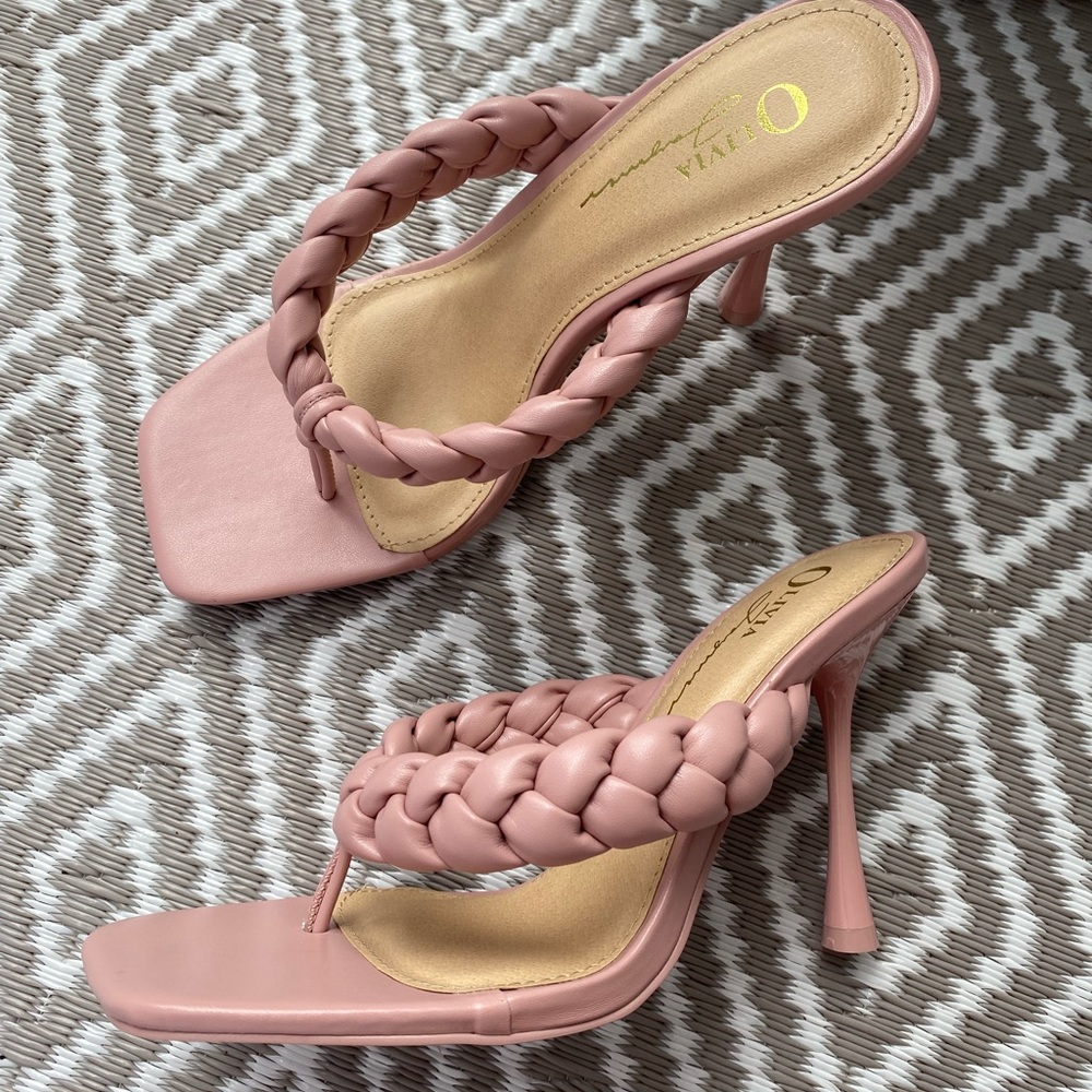 Braided design leather sandals - Picture 6 of 7